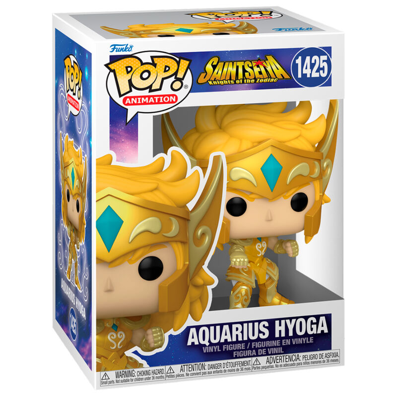 Funko POP Saint Seiya Knights of the Zodiac Aquarius Hyoga 1425